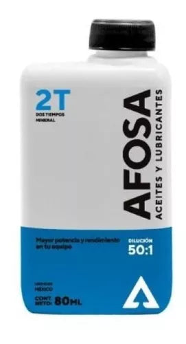 [A2T-80ML] ACEITE AFOSA 2T MINERAL 80 ML A2T-80ML