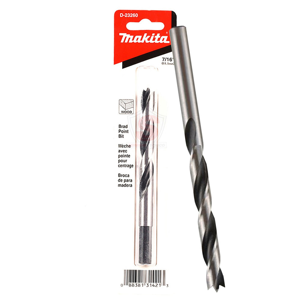 Broca P/ Madera 7/16" x 5-5/8" Makita D-23260