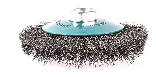 Carda Circular Concava de Alambre Trenzado 4" 5/8" Makita D-55485