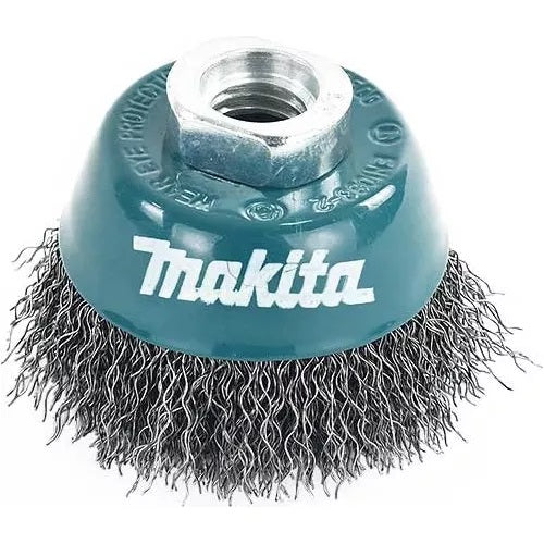 Carda Copa de Alambre Ondulado 2 1/2" 5/8" Makita D-55120