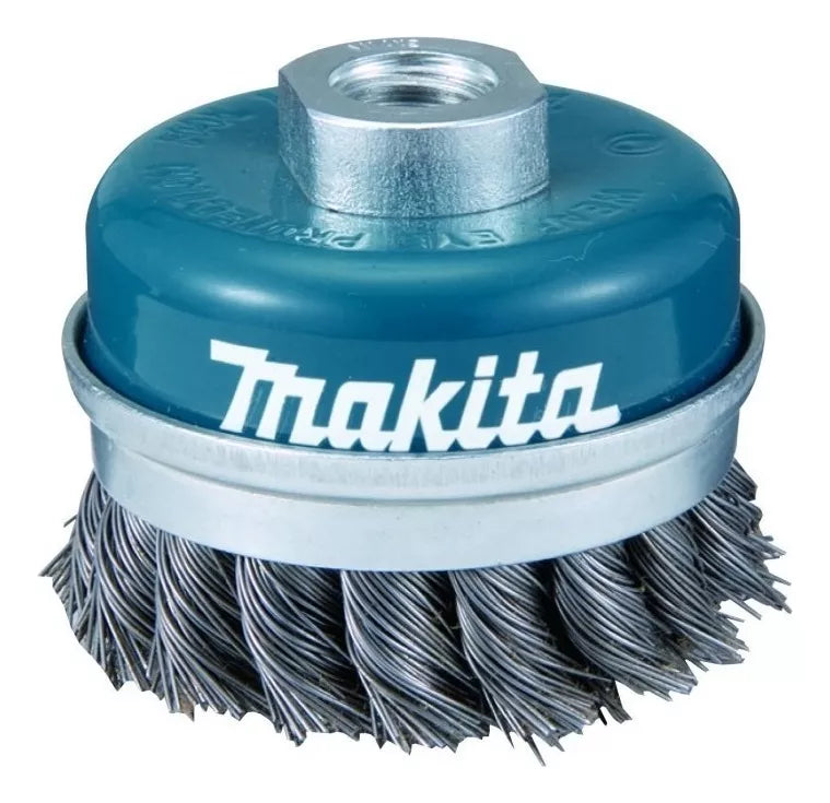 Carda Copa de Alambre Trenzado 2-1/2" 5/8" Makita D-55239