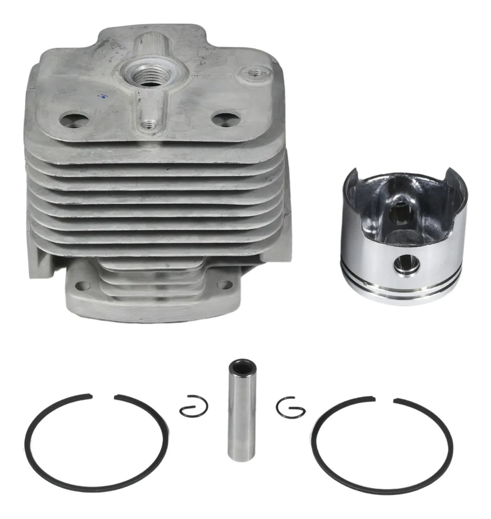 Cilindro, Piston Y Anillos Para Desbrozadora 62 63cc Truper DES1907-A
