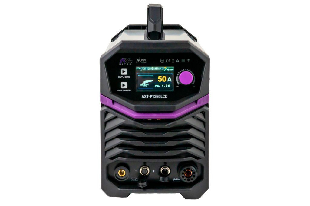 Cortadora Plasma Ax Tech 60 Amp 220/440v 3 Fases Con Arco Piloto Y Compatible Con Equipos Cnc Ax tech AXT-P1260LCD