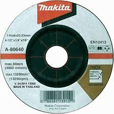 Disco Abrasivo Desbaste 4 1/2" Makita A-80640
