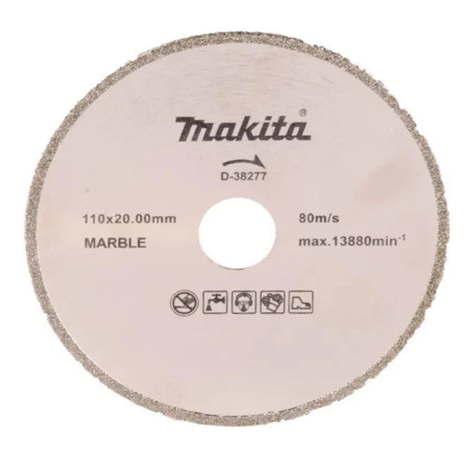 Disco de Diamante Rin Continuo de 4-3/8” para Corte de Mármol Makita D-38277