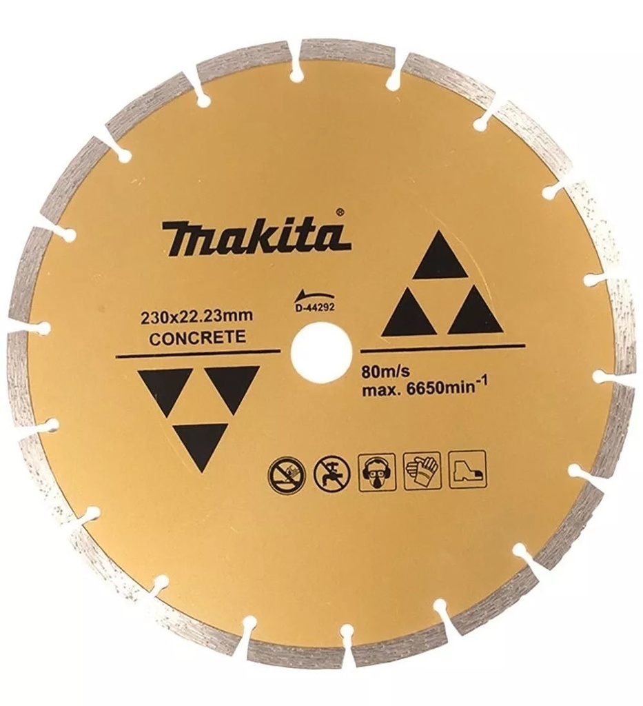 Disco de Diamante Segmentado 9” P/Concreto (Antes D-37580) D-44292