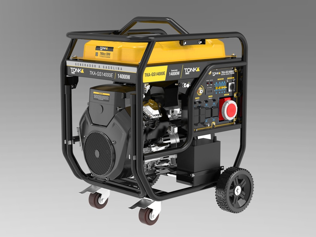 Generador De Luz 14000w 24hp 127/220v C/marcha TKA-GS14000E