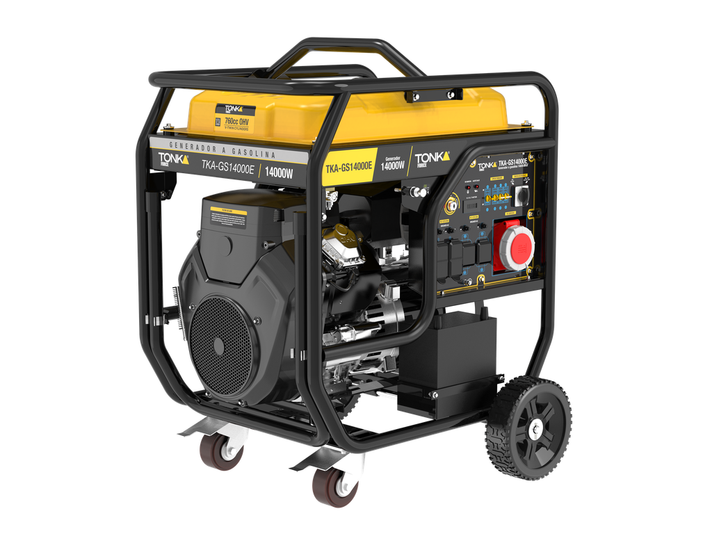 Generador De Luz 14000w 24hp 127/220v C/marcha TKA-GS14000E