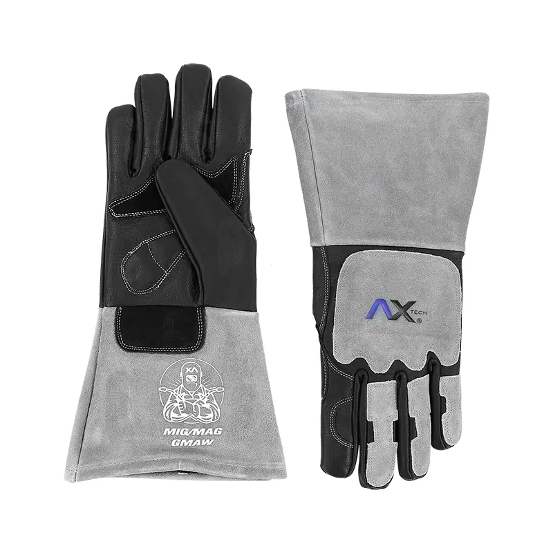 Guante Para Soldadura MIG Reforzado Ax tech AXT-GP6002-M