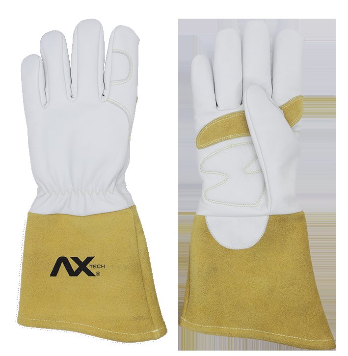Guante Para Soldadura MIG/TIG Reforzado Con Palma Acolchada Ax Tech AXT-GP6040-MT