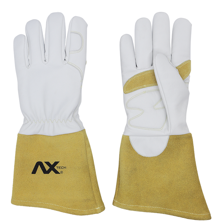 Guante Para Soldadura MIG/TIG Reforzado Con Palma Acolchada Ax Tech AXT-GP6040-MT