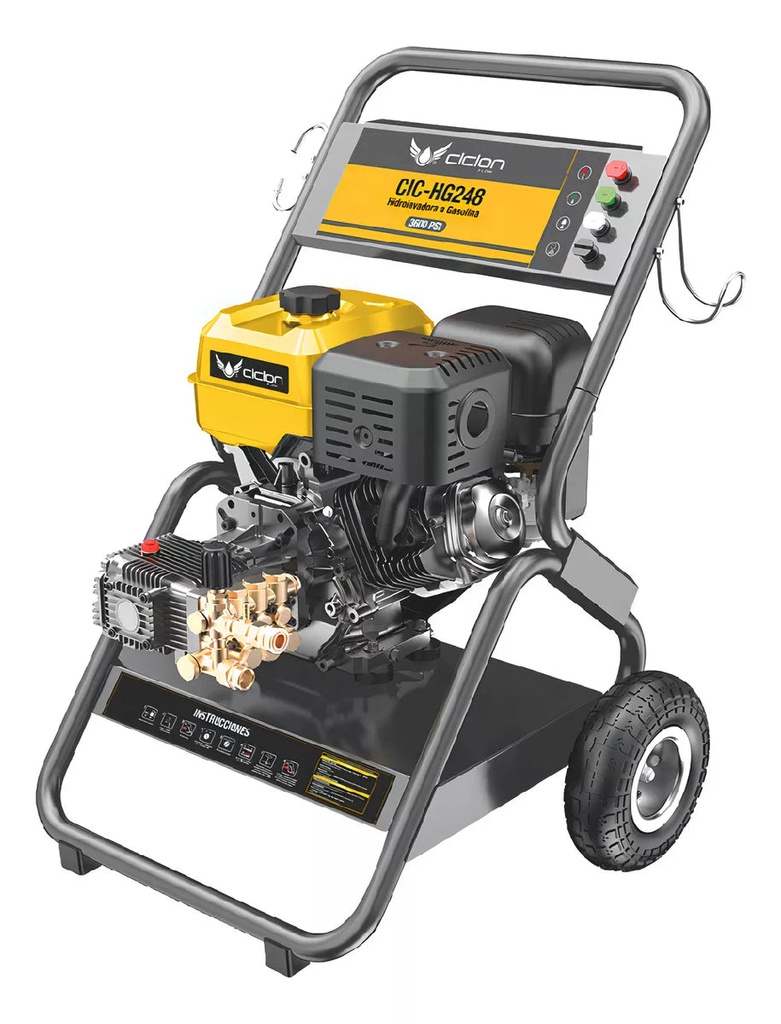 HIDROLAVADORA A GASOLINA 248 bar/3600 PSI, 3400 RPM 18L/min CIC-HG248
