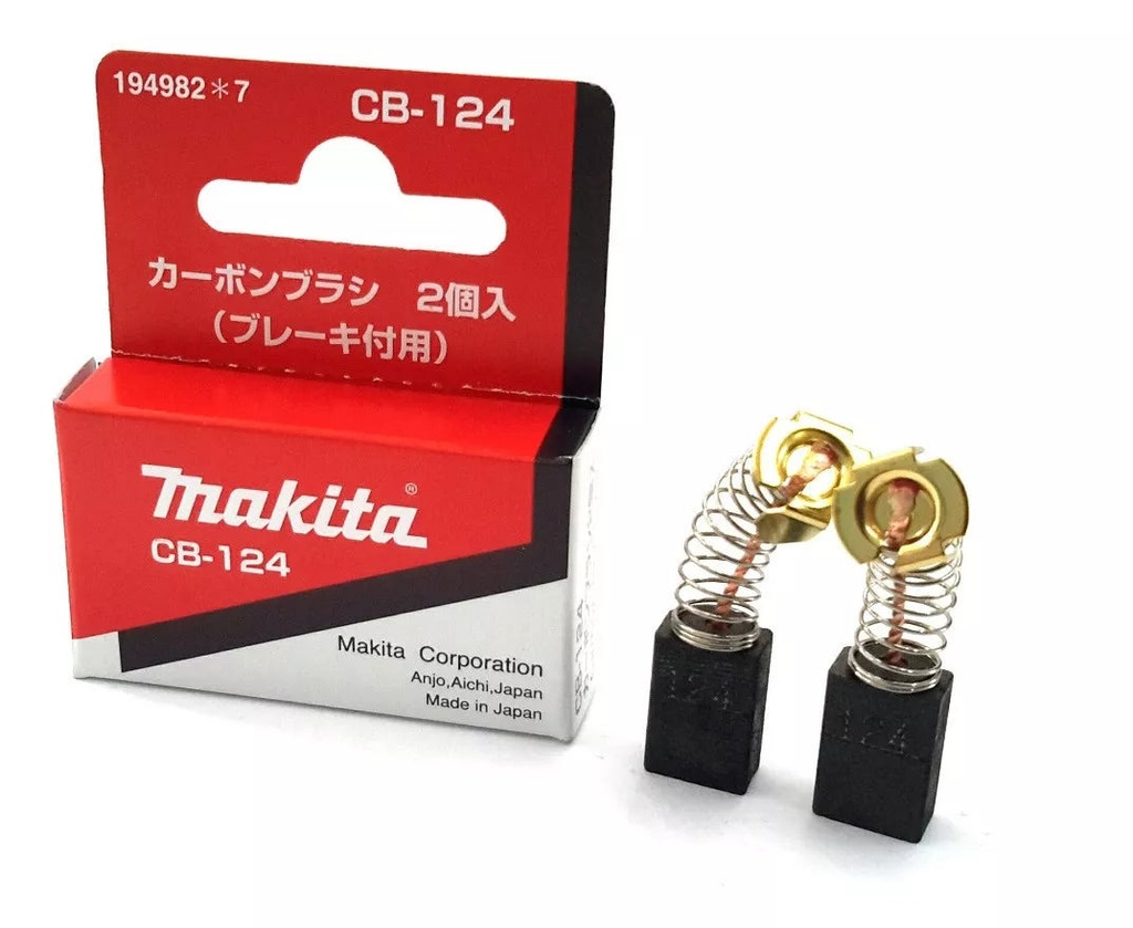 Juego De Carbones CB-124 P/1600,9045B Makita 194982-7
