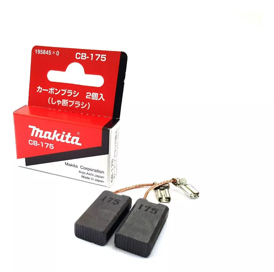 Juego De Carbones CB-175 P/HM1111C (ANTES 195845-0) Makita 195845-0