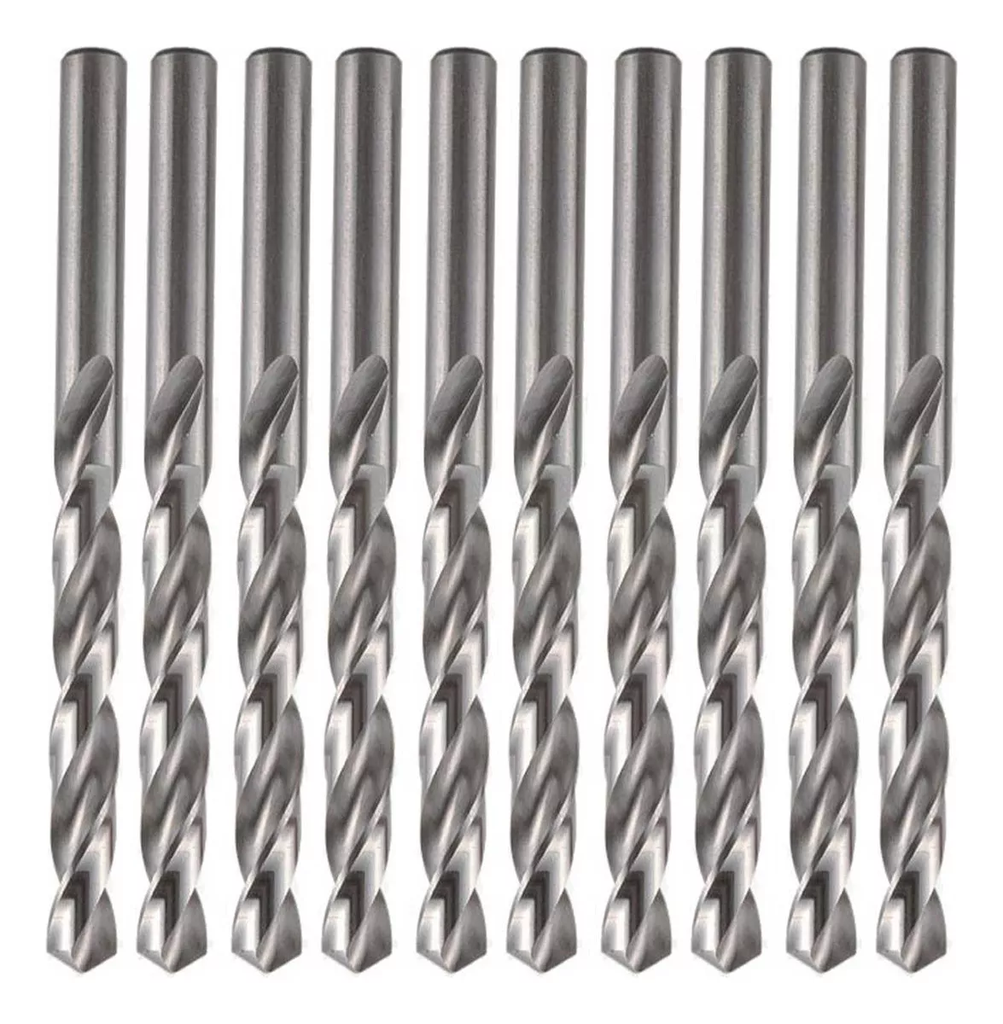 Juego de Brocas Alta Velocidad HSS-G 11/64" (10 PC.) D-22012