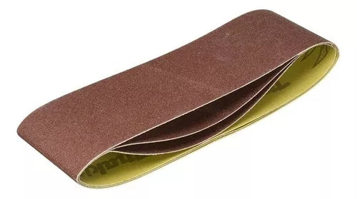 Juego de Lijas de Banda 4X24 G 080 Madera Metal 3 Pzas Makita D-59368