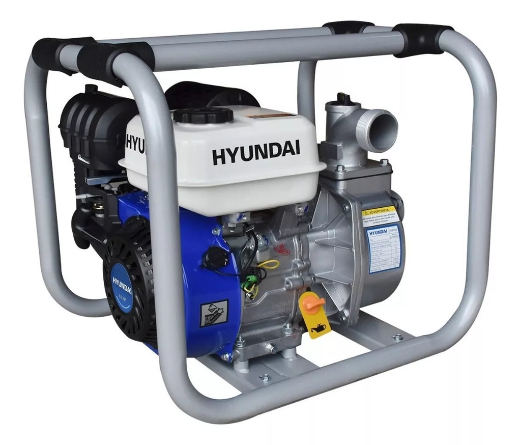 MOTOBOMBA AUTOCEBANTE HYUNDAI 6.7 HP 2X2 4 TIEMPOS - HYW2067