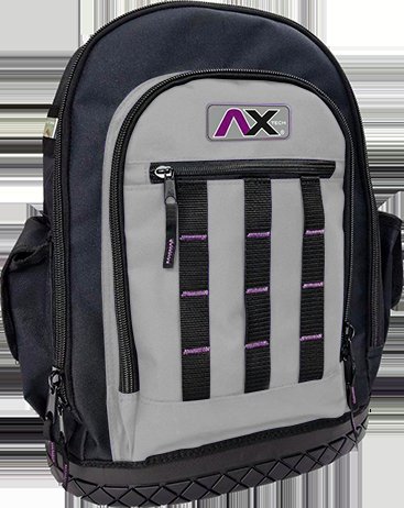 Mochila Poliester Para Herramientas Con Base De Hule Y Respaldo Acolchado Ax Tech AXT-BP500