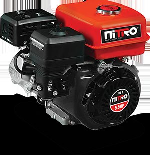 Motor Horizontal a Gasolina 5.5HP Nitro NIT-GE200