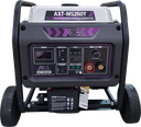 Motosoldadora a gasolina inverter, 260 A, 110 V, 60 Hz, 14 HP, 1800 W, con marcha y batería AxTech AXT-MS260Y