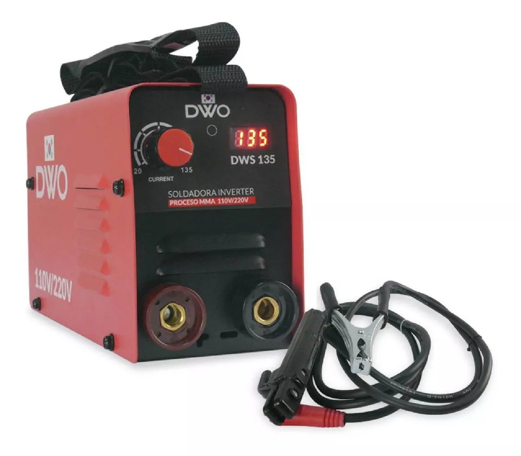 Soldadora Inversor DWO MMA 135A 110/220V DWS135