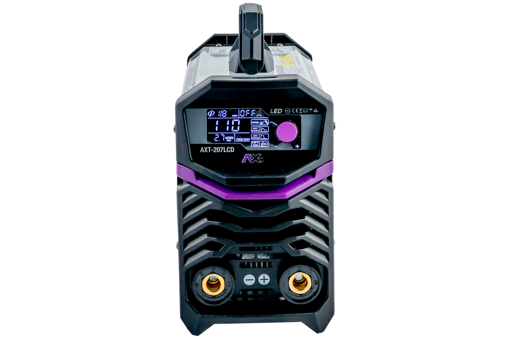 Soldadora Inversor Electrodo Y TIG LIFT 200A, Bi Voltaje 110-220V Con Pantalla LCD  Ax Tech AXT-207LCD