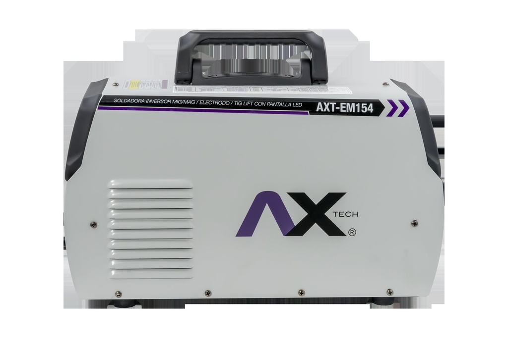 Soldadora Inversor MIG/MAG 1-5KGS / Electrodo Y TIG LIFT 140A, 110V Ax Tech AXT-EM154