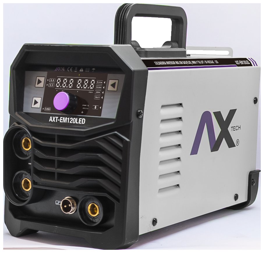 Soldadora Inversor Microalambre 1 Kg / Electrodo Y TIG LIFT 120A, BI Voltaje Ax Tech AXT-EM120LED