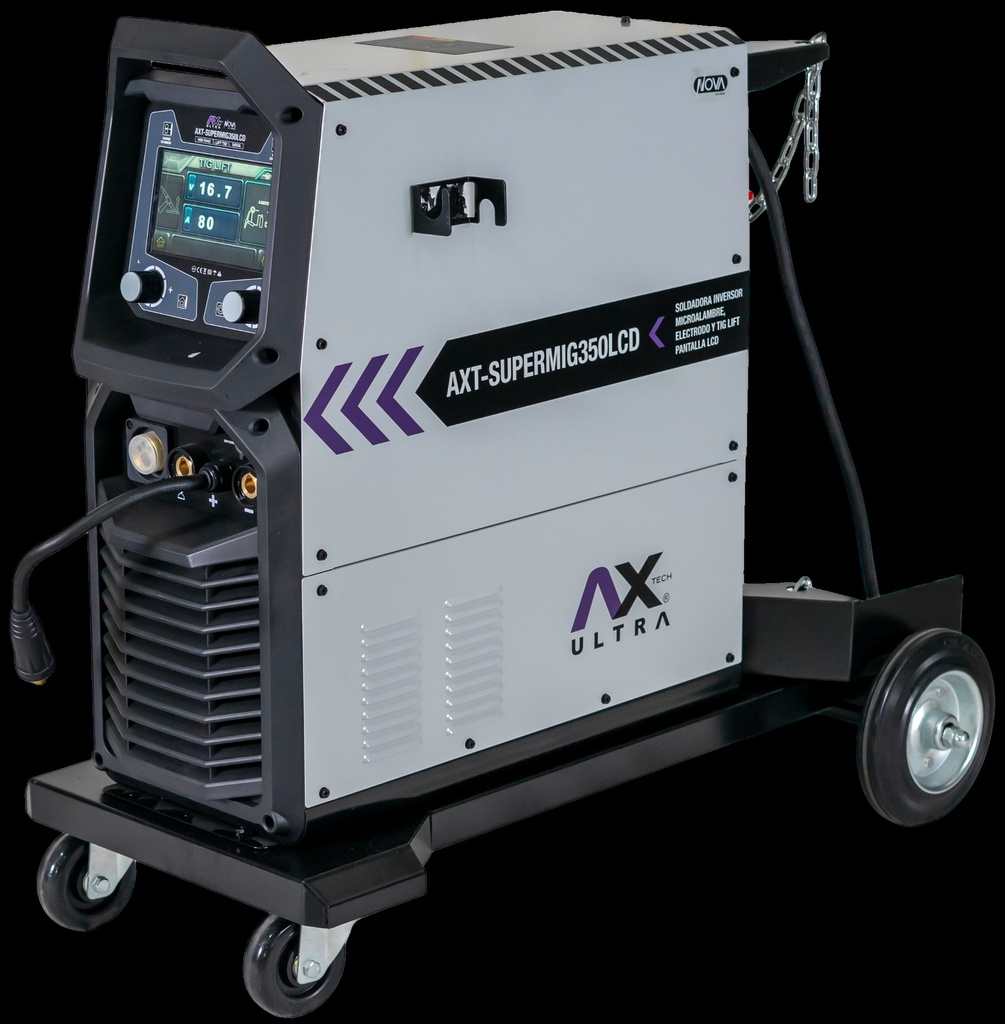 Soldadora Inversor Mig/mag 350a Axtech AXT-SUPERMIG350LCD