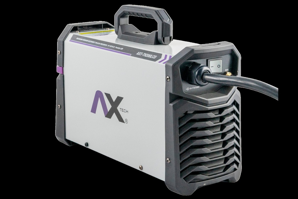 Soldadora Inversor TIG HF Y Electrodo, Bi Voltaje, 200A, Con Pantalla Led Ax Tech AXT-TH200LCD