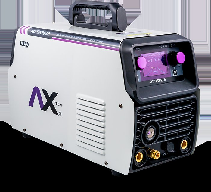 Soldadora Inversor Tig Ac/dc 200a 110v/220v Ax Tech AXT-TAF205LCD