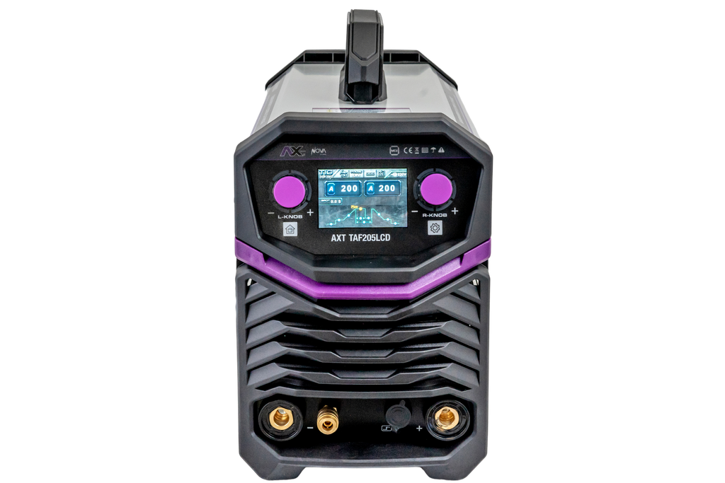 Soldadora Inversor Tig Ac/dc 200a 110v/220v Ax Tech AXT-TAF205LCD