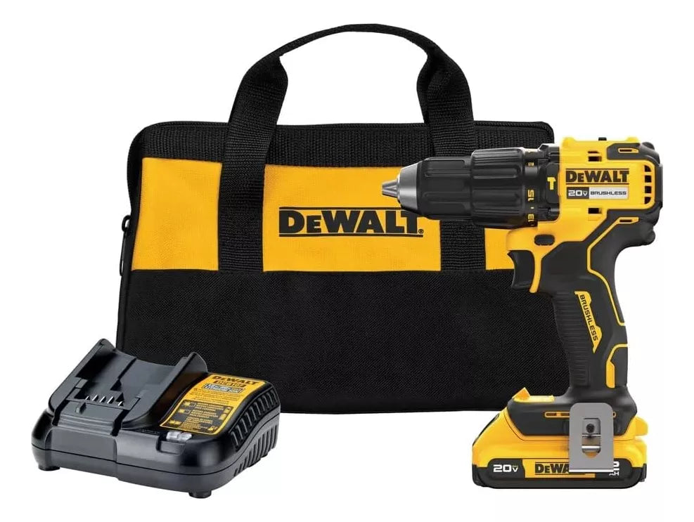 Taladro Rotomatillo De 1/2 Dewalt 20v Max Brushless Dcd798d1