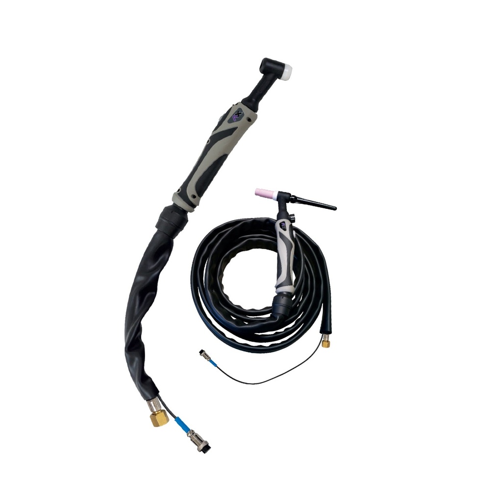 [AXT-WP26HF] Antorcha TIG HF Conector Gas 3/8, 4.5Mts, 2Pin Ax Tech AXT-WP26HF (Nuevo)