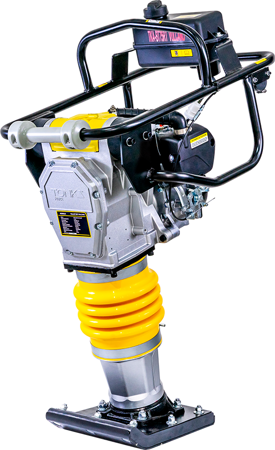[TKA-BT75RT VULCANO] Bailarina 75Kgs Motor Rato 4HP, 1,430Kgs de Fuerza de Impacto Tonka TKA-BT75RT VULCANO (Nuevo)