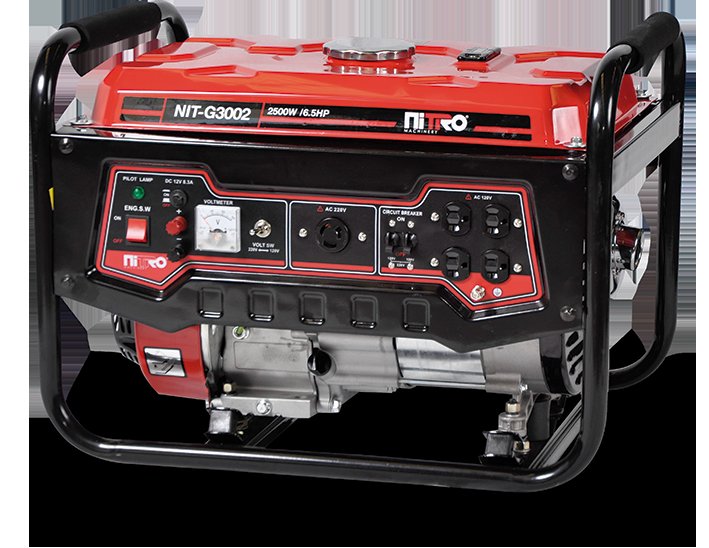 Motor 6.5 Hp 4 Tiempos 2800w 110/220v Nitro NIT-G3002