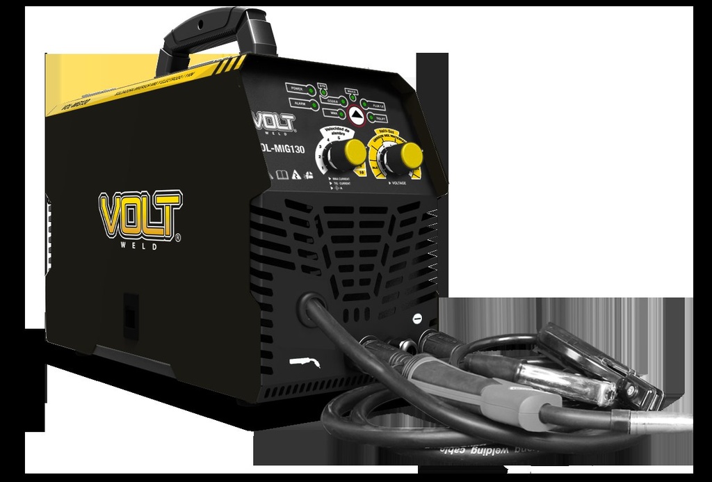 Máquina Soldar Inversora Microalambre/electrodo 110v Volt VOL-MIG130