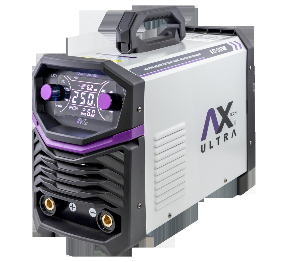 Soldadora Inversor 300A, Electrodo y TIG LIFT, Multi-fase 220-440V Ax Tech AXT-307MF